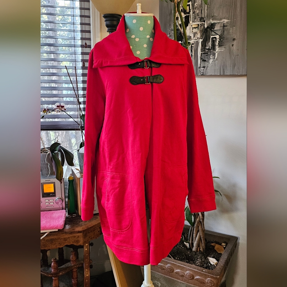 (L) Chaps toggle sweater